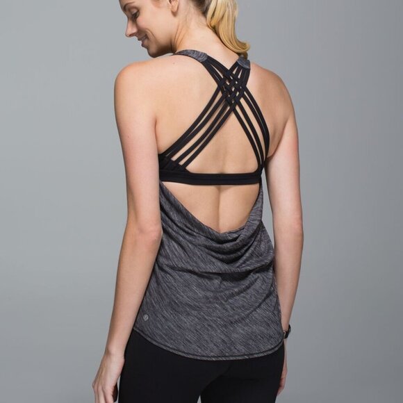 Lululemon Wild Tank- Strappy Back Athletic Tank- Size 8 - Picture 1 of 13